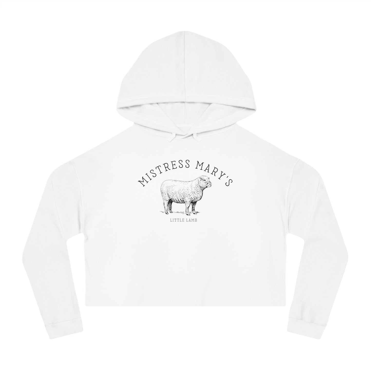 The little lamb | Cropped Hoodie
