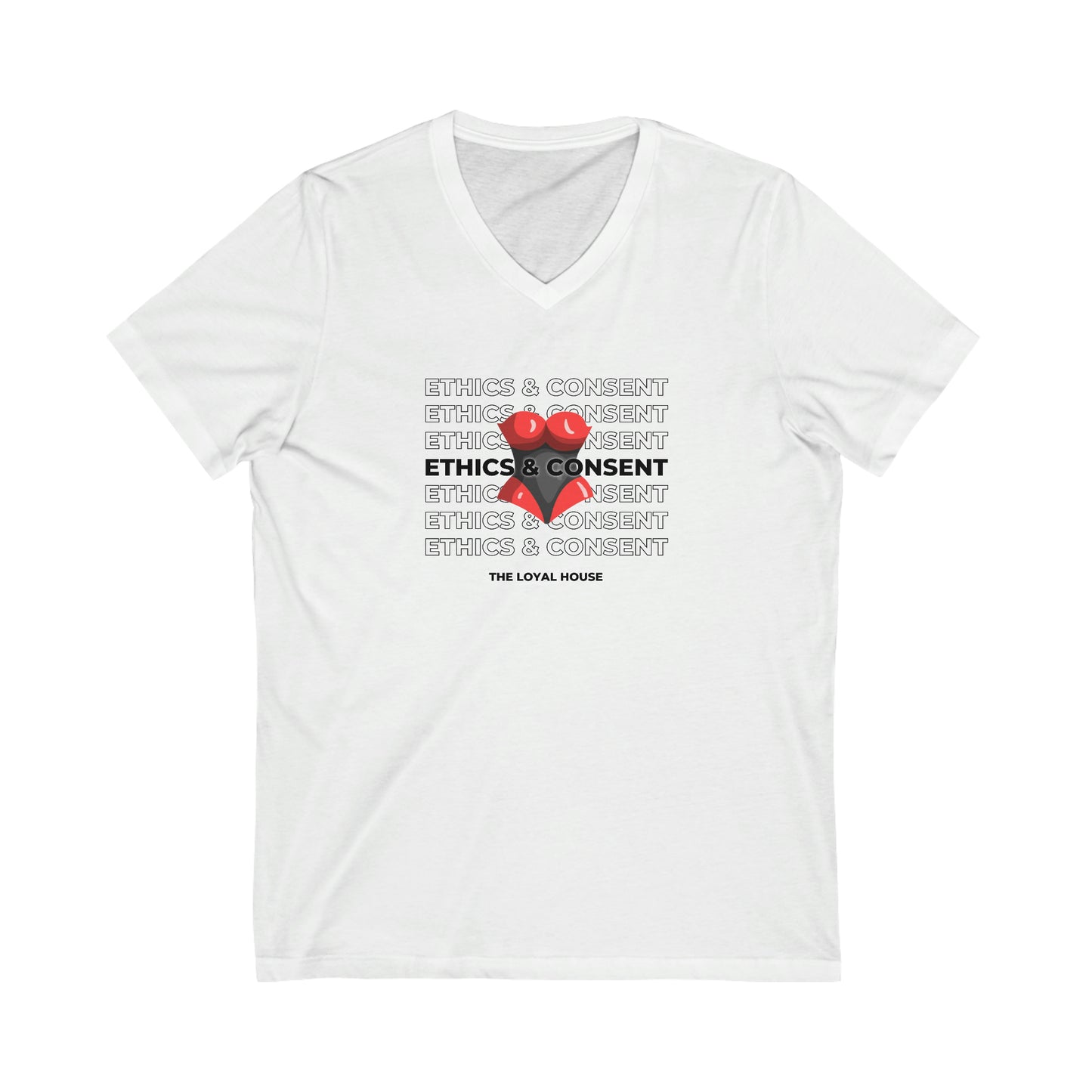 The Ethics | Relaxed Fit V-Neck Tee