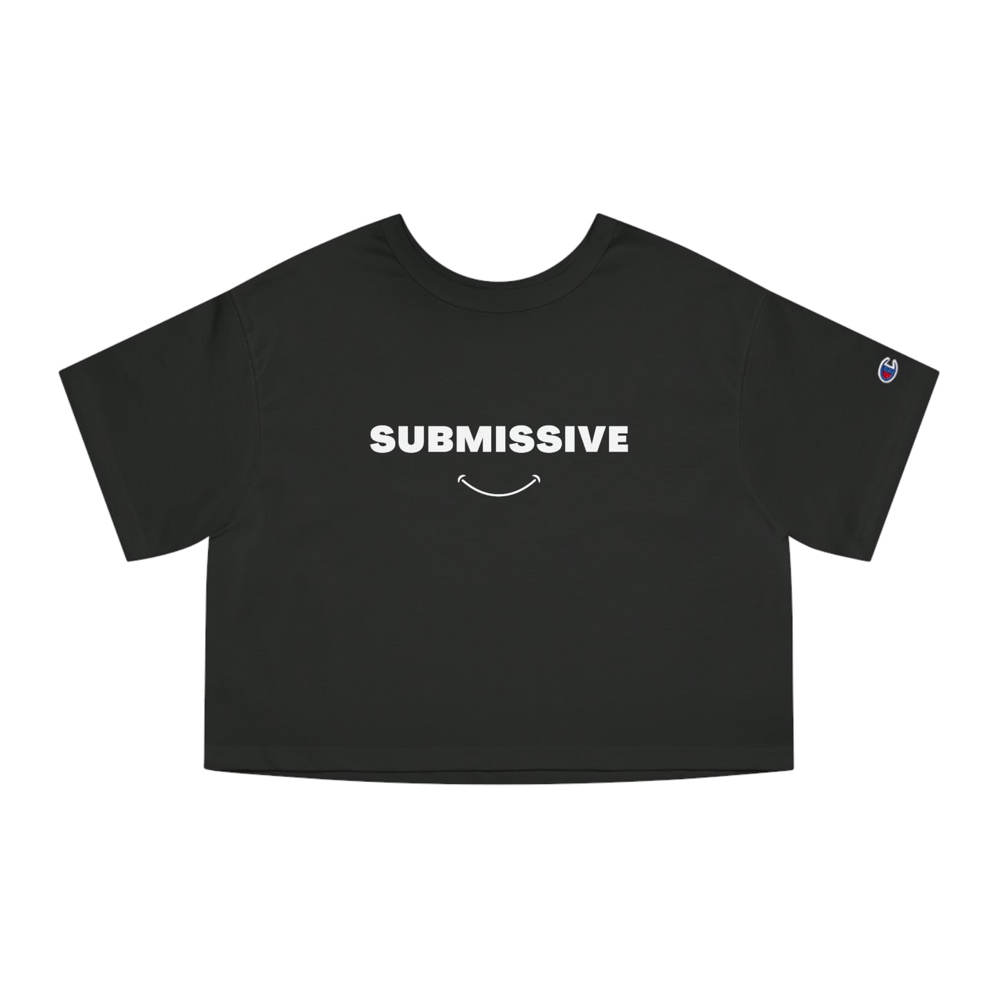 The submissive Smile | Champion Cropped T-Shirt