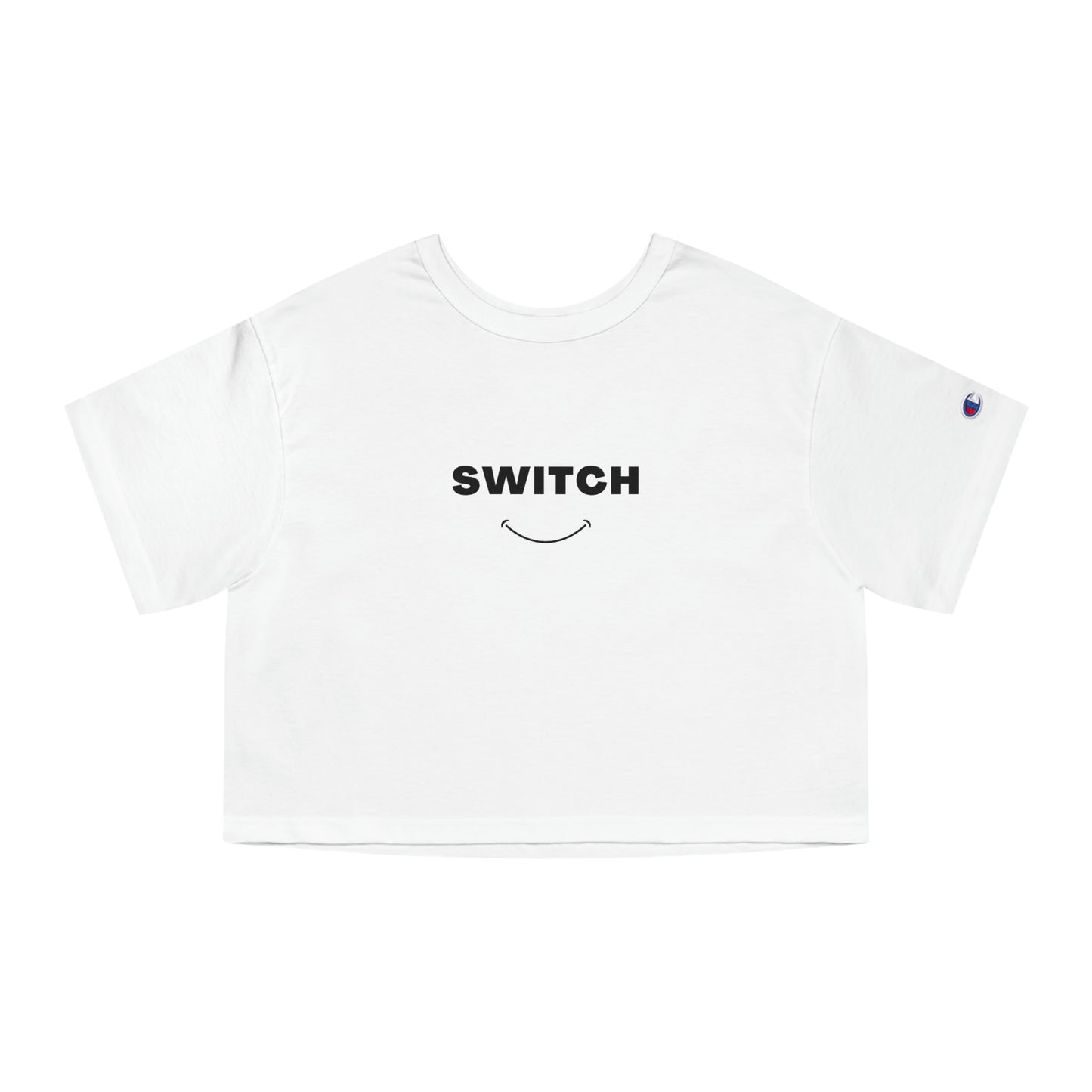 The Switch Smile | Champion Cropped T-Shirt