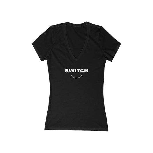 The Switch Smile | Fitted V-Neck Tee