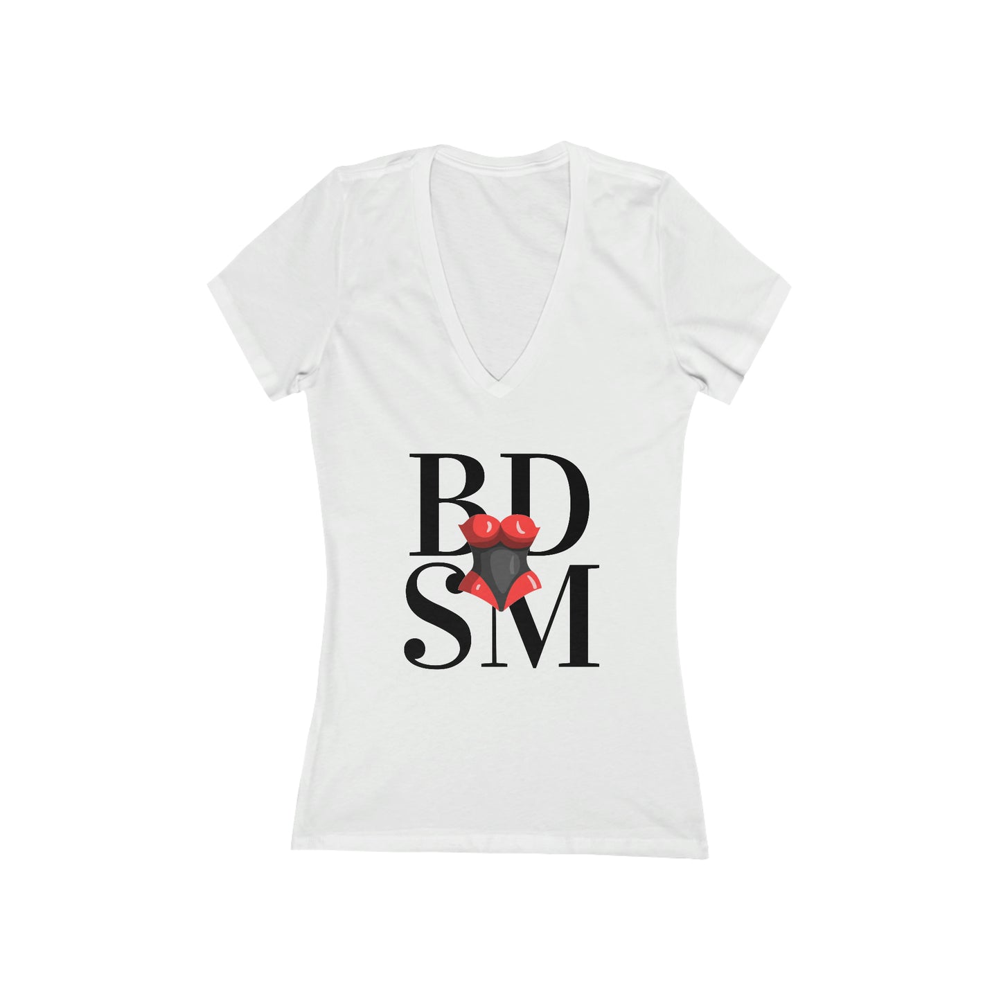 The BDSM | Fitted V-Neck Tee