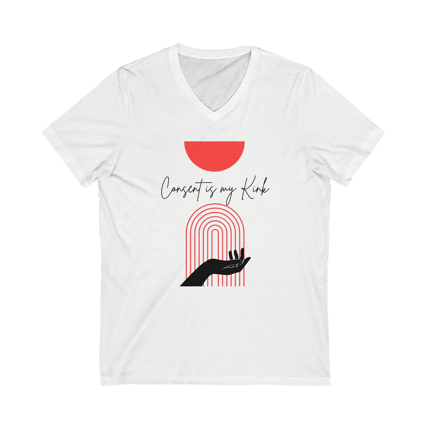 The Consent | Relaxed Fit V-Neck Tee