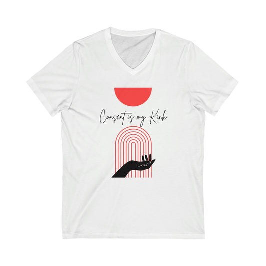 The Consent | Relaxed Fit V-Neck Tee