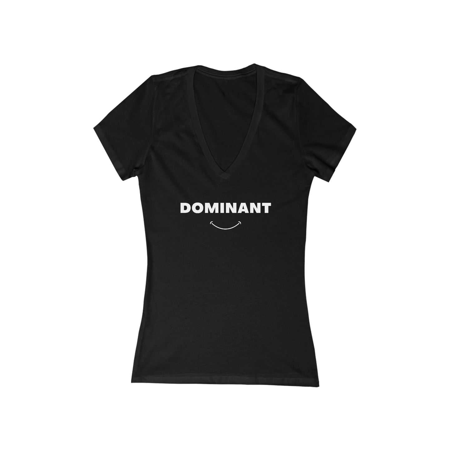 The Dominant Smile | Fitted V-Neck Tee