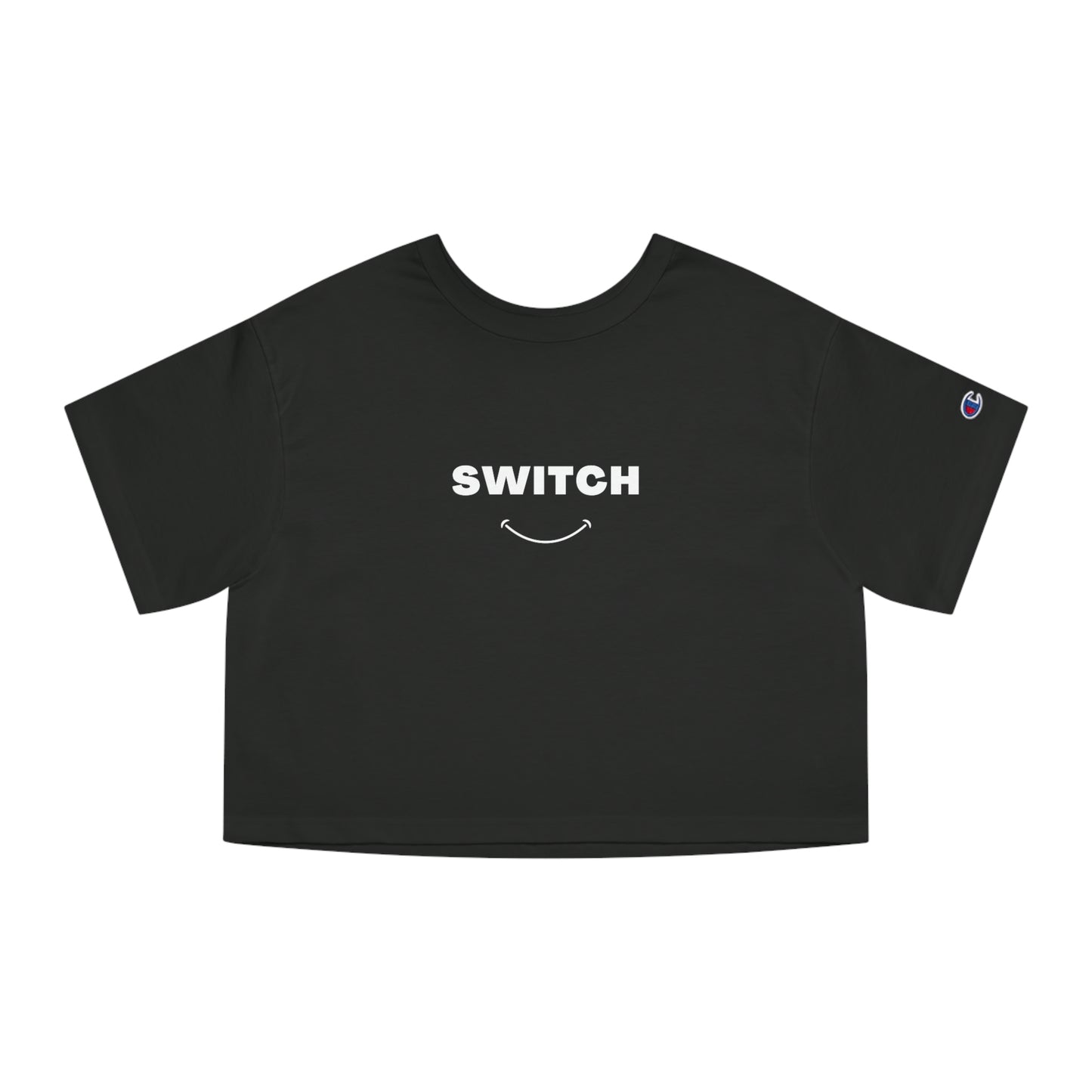 The Switch Smile | Champion Cropped T-Shirt