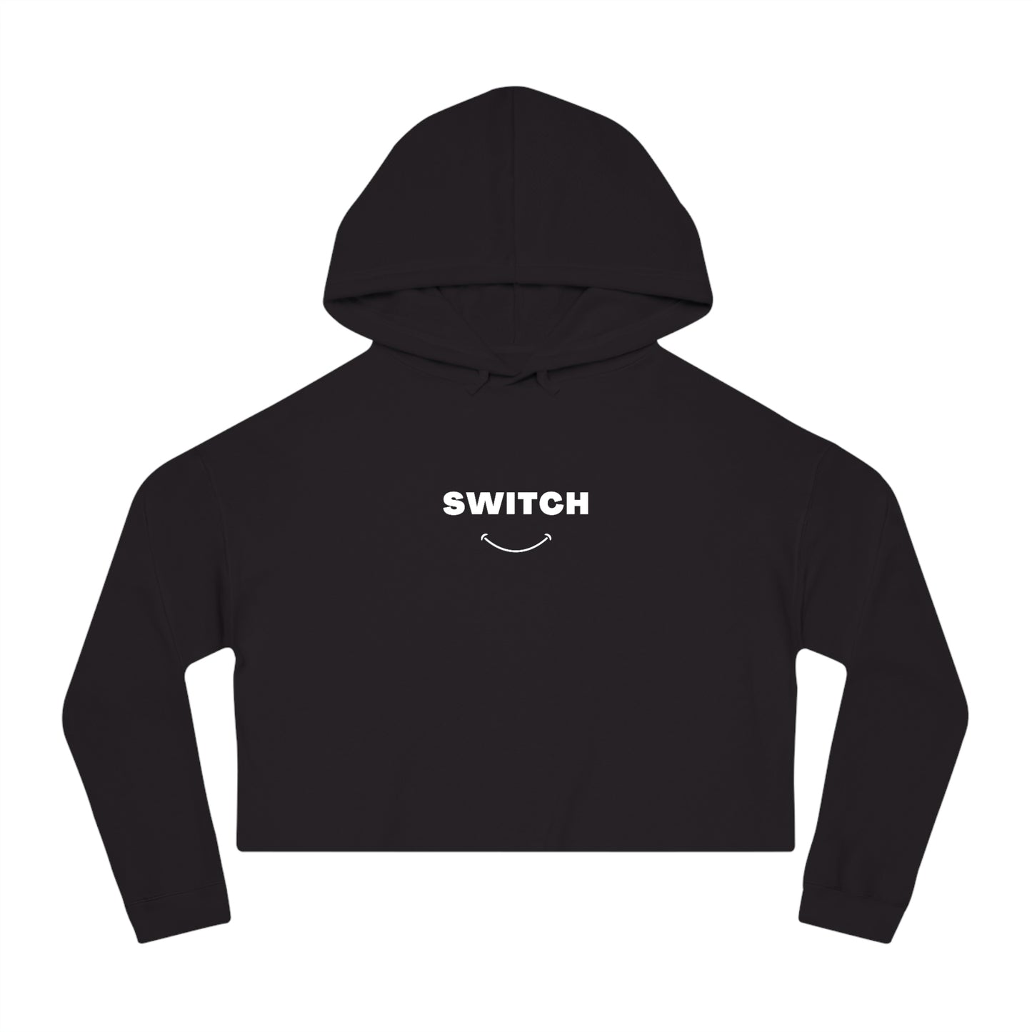 The Switch Smile | Cropped Hoodie
