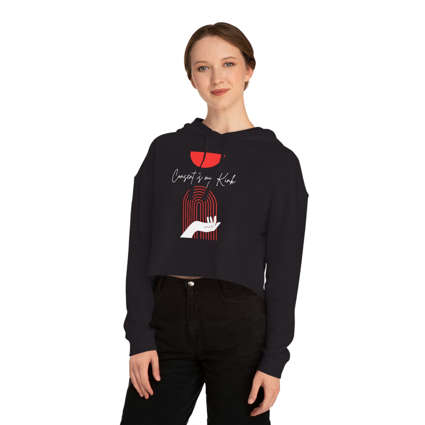 The Consent | Cropped Hoodie