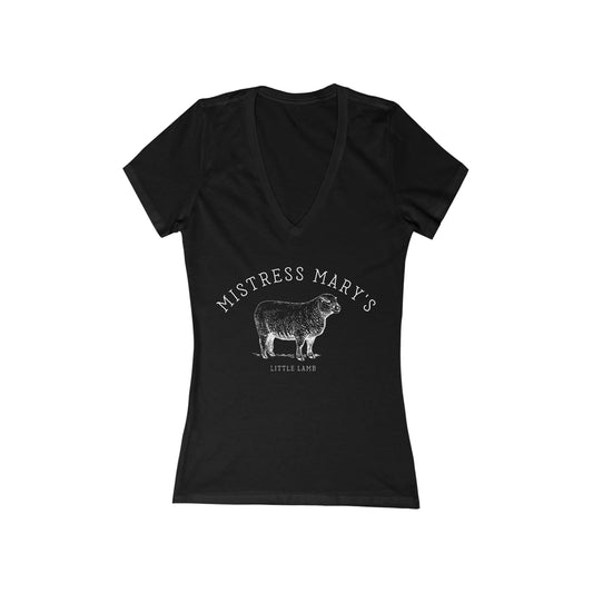 The little lamb | Fitted V-Neck Tee