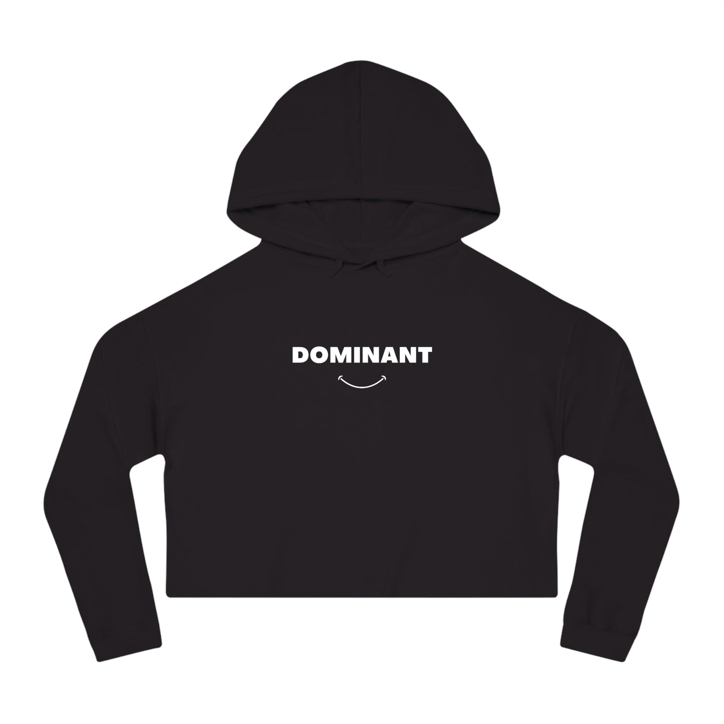 The Dominant Smile | Cropped Hoodie
