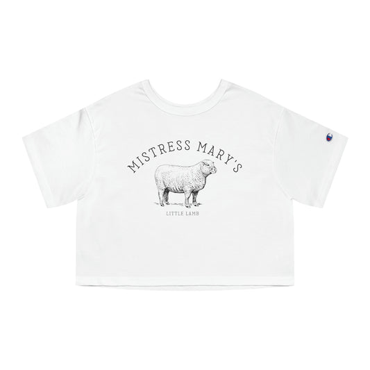 The little lamb | Champion Cropped T-Shirt