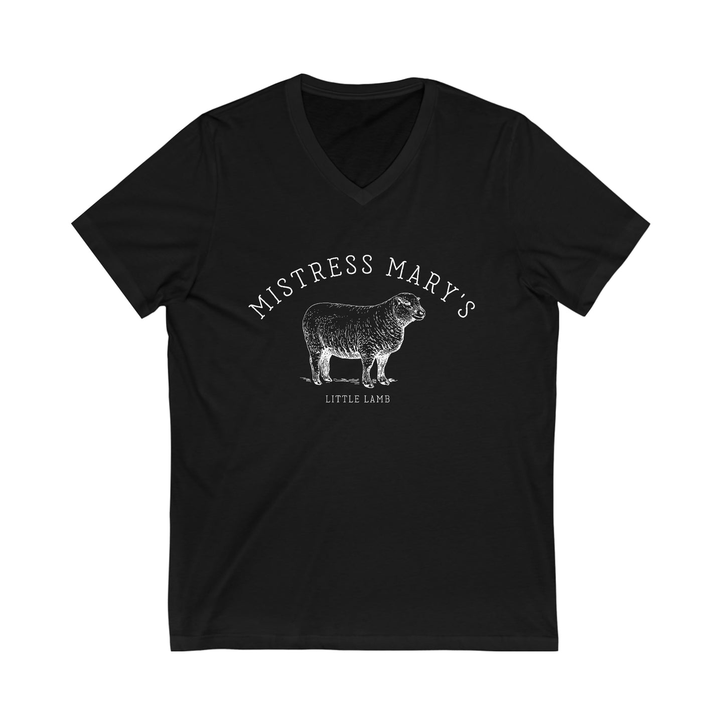 The little lamb | Relaxed Fit V-Neck Tee
