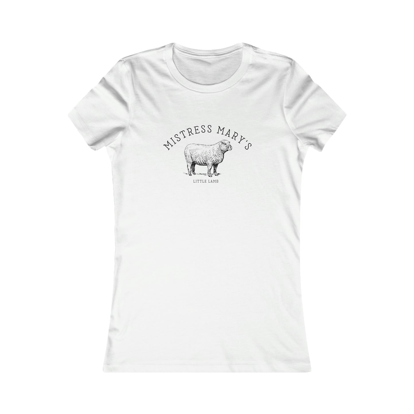 The little lamb | Fitted Tee