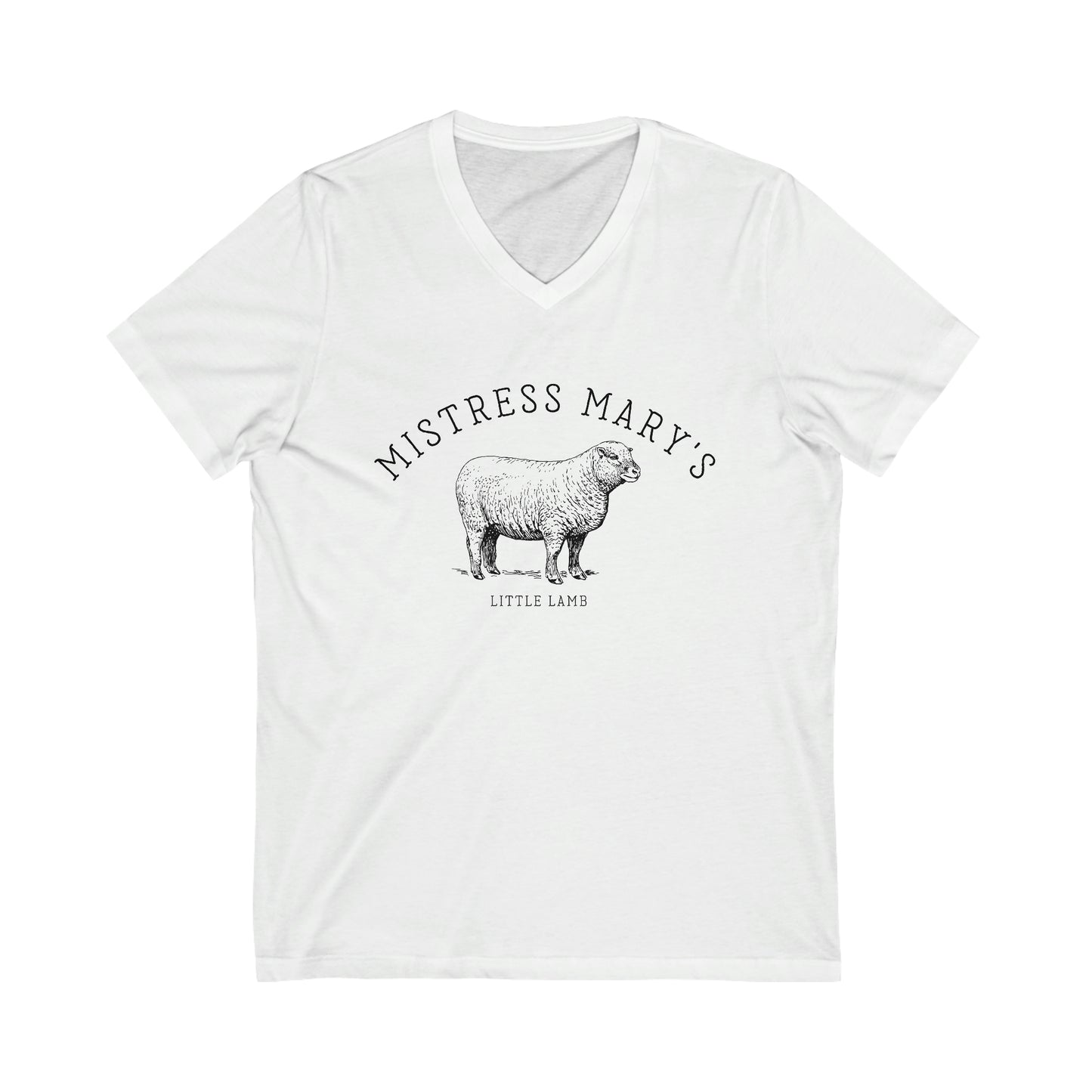The little lamb | Relaxed Fit V-Neck Tee