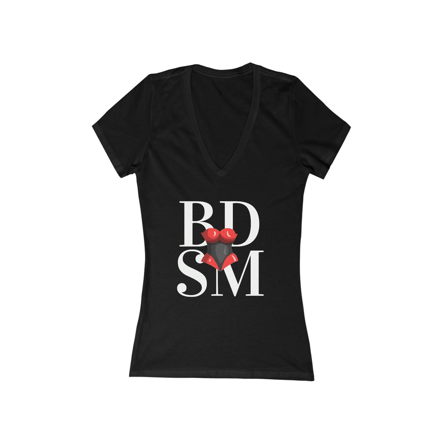 The BDSM | Fitted V-Neck Tee