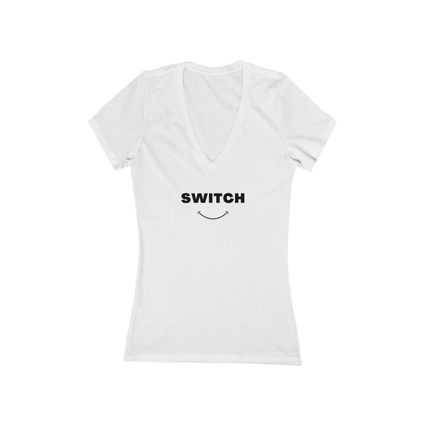 The Switch Smile | Fitted V-Neck Tee